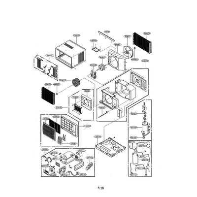 LG Part# ACG72924212 First Condenser Assembly - Genuine OEM