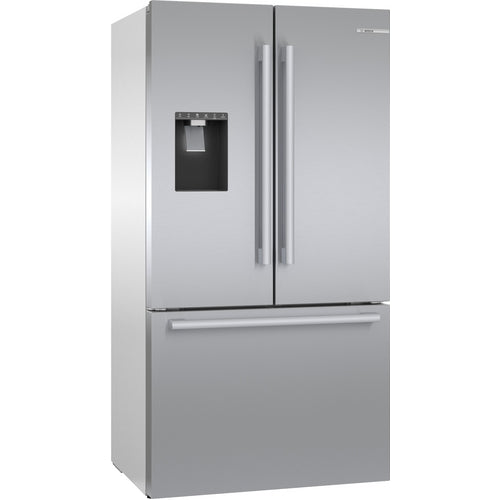 Bosch B36CD50SNS/01 500 Series French Door Bottom Mount Refrigerator 36'' Easy Clean Stainless Steel