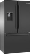 Bosch B36CD50SNB/05 500 Series French Door Bottom Mount Refrigerator 36'' Black Stainless Steel