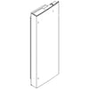 GE Refrigerator Door Assembly (Right Stainless Steel) WR78X38525