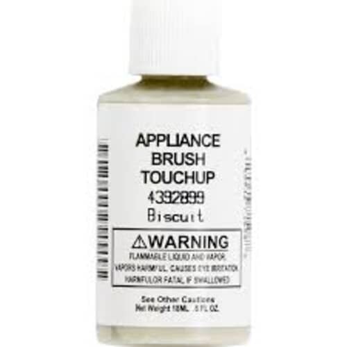 Whirlpool Part# 4392899 Touch Up Paint (OEM) 0.6 oz, Biscuit