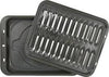 GE Range - Oven/Stove Broiler Pan Set (Large 17 in. x 13 in.) JGB916WEK5WW