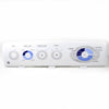 GE Part# WE19M1486 Control Panel/Backsplash - White (OEM)