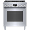 Bosch HGS8055UC/04 800 Series Gas Freestanding Range 30'' Stainless Steel