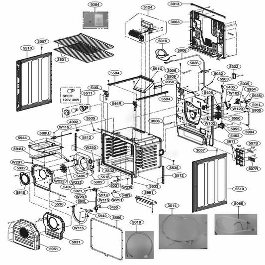 LG Part# EAD63750101 Single Harness - Genuine OEM