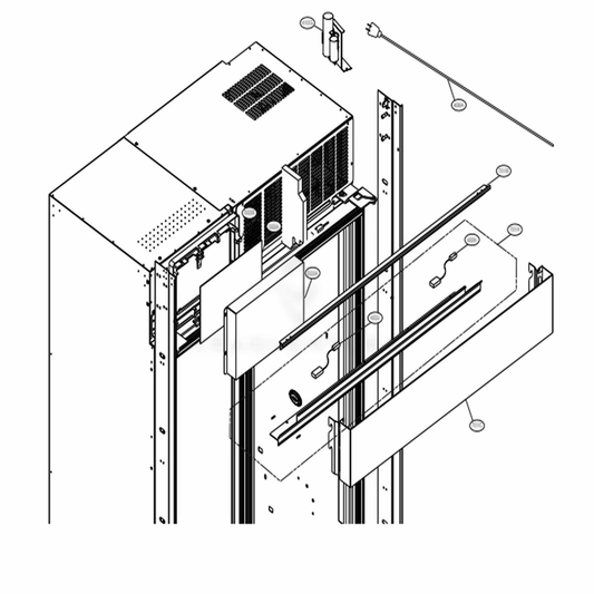LG Part# MBN62245203 Upper Case - Genuine OEM