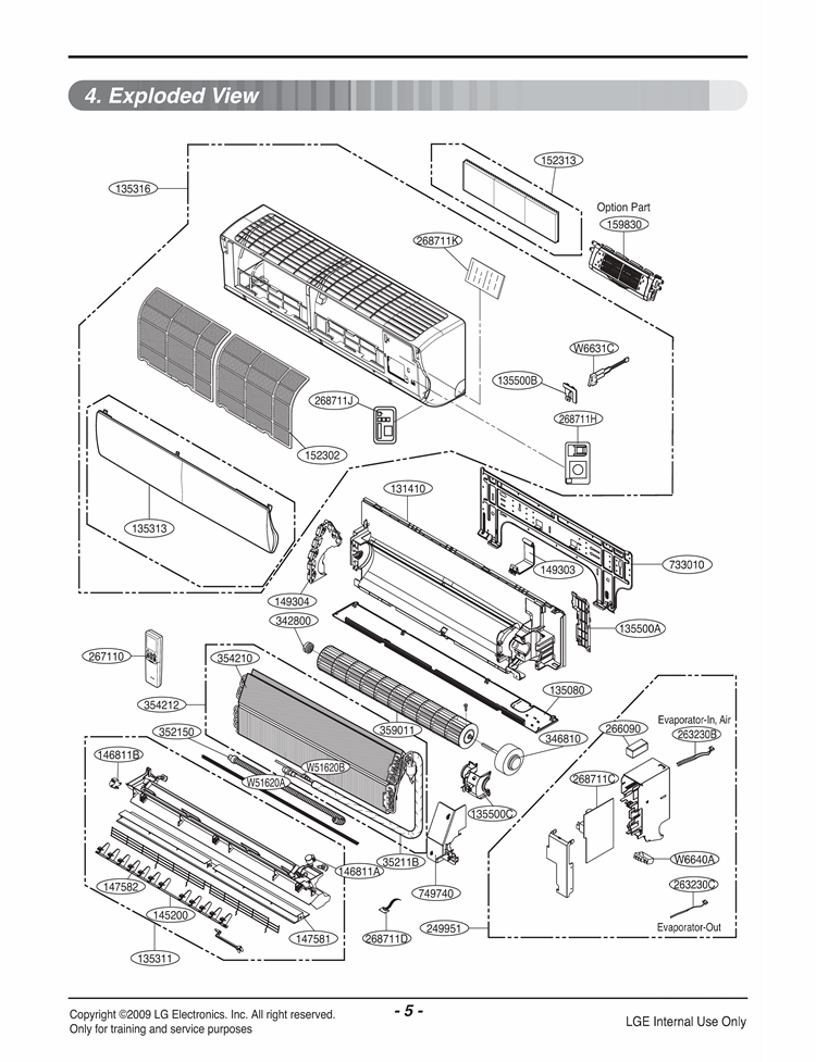 LG Part# ABW68676009 Chassis Assembly - Genuine OEM