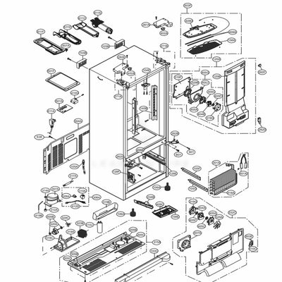LG Pipe,Compressor Sealing - MGE39575306