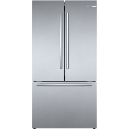 Bosch B36CT80SNS/03 800 Series French Door Bottom Mount Refrigerator 36'' Easy Clean Stainless Steel