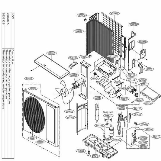 LG Part# EBR83796424 Electronic Control Board - Genuine OEM