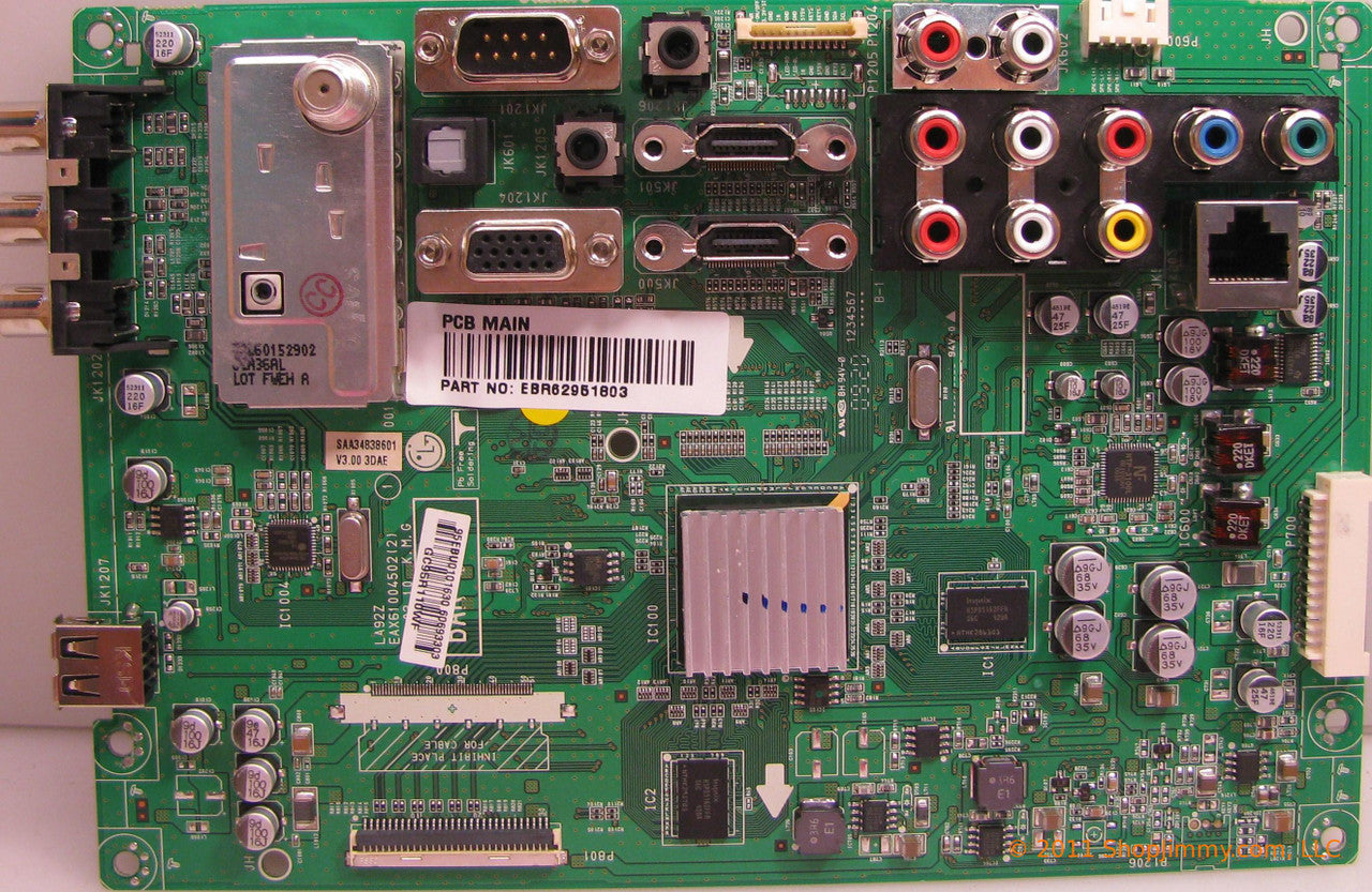 Lg Main Pcb Assembly - EBR62951807