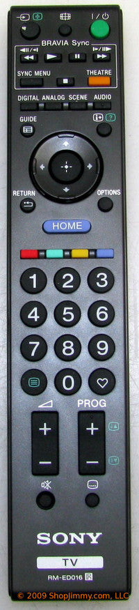 Sony Remote Control (Rm-Ed016) - 1-487-228-11