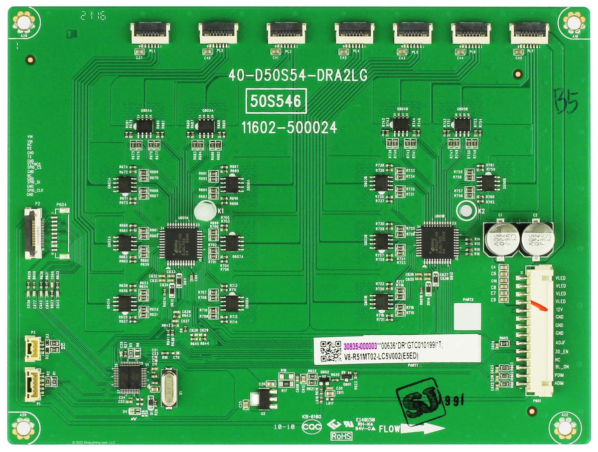 TCL TV LED Driver Board - 30835-000003