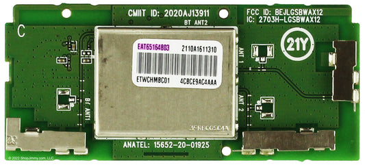 LG Part# EAT65164803 WiFi Bluetooth Module  - Genuine OEM