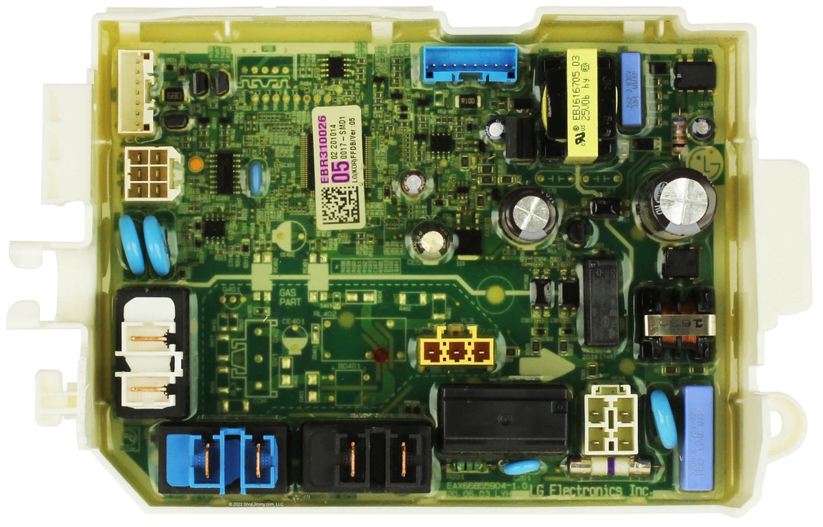 LG Washer/Dryer Combo Main PCB Control Board - EBR31002605