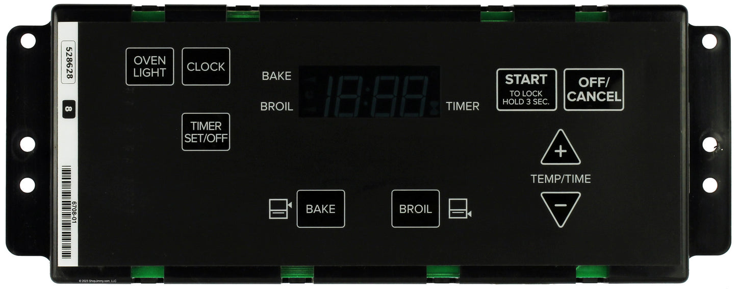 Amana Range - Oven/Stove 3 User Interface Control Board AGR5330BAS3