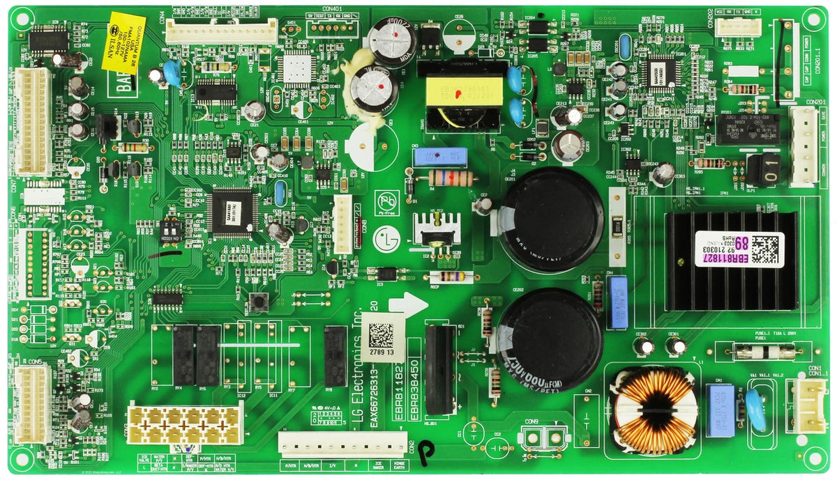 LG Refrigerator Main PCB Control Board Assembly - EBR81182789
