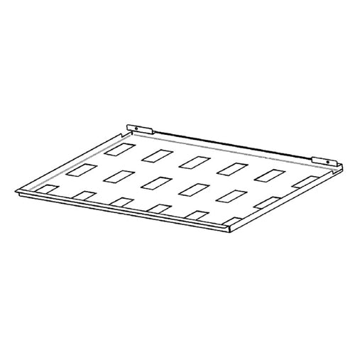 GE Part# WB62T10212 Maintop Glass Assembly (OEM)