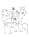 LG Part# ADC74908001 Door Assembly - Genuine OEM