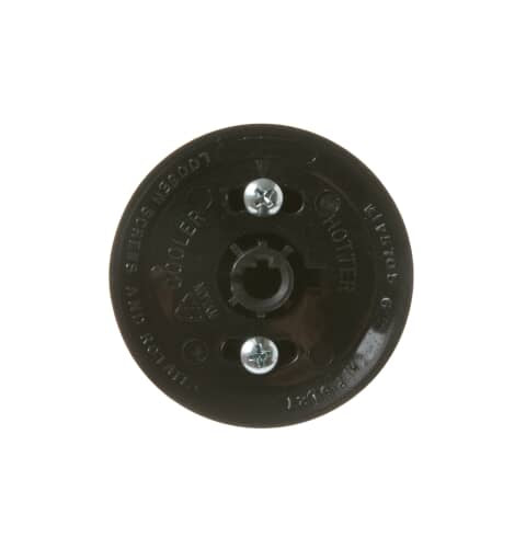 GE Part# WB03K10048 Temperature Control Knob (OEM) Black