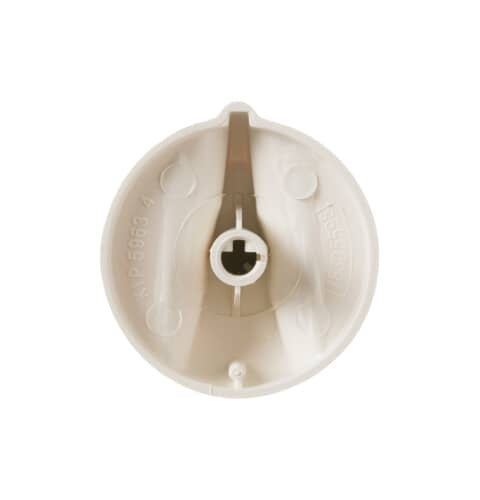 GE Part# WB03K10099 Top Burner Knob (OEM) Bisque
