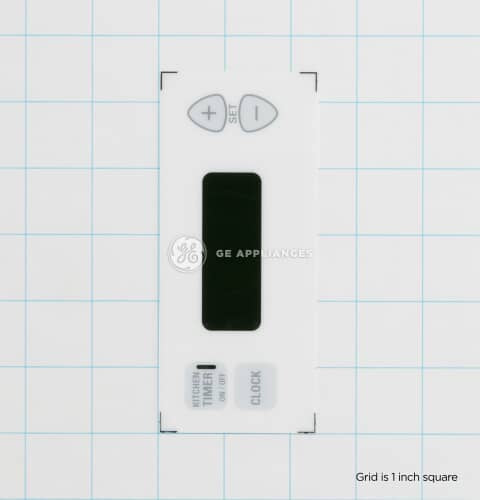 GE Part# WB27K10166 Key Panel Tod GE (OEM)