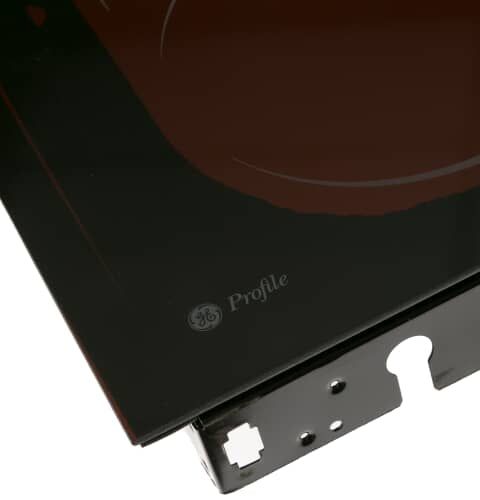 GE Part# WB62T10528 Glass Cooktop Assembly (OEM) Black