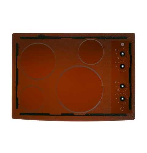 GE Part# WB62T10584 Maintop Glass Assembly (OEM)