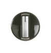 GE Part# WD9X224 Timer Control Knob (OEM) Black