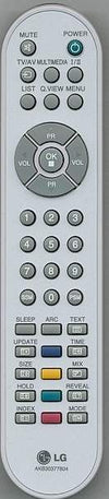 LG Remote Controller Assembly - AKB30377804