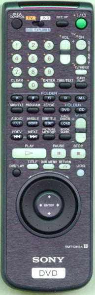 Sony Commander, Standard(Rmt-D - 1-476-889-21