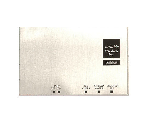 Electrolux Label-Module Cover,Black - 218416113
