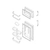 Frigidaire Part# 240410103 Door Panel Assembly (OEM) White