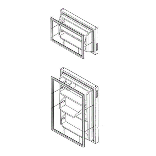 Electrolux Panel-Frzr Door,White,Complete - 240425101