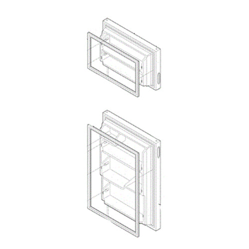 Electrolux Panel,Freezer Door,White,Compl - 240425104