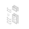 Frigidaire Part# 240428802 Door Panel (OEM)