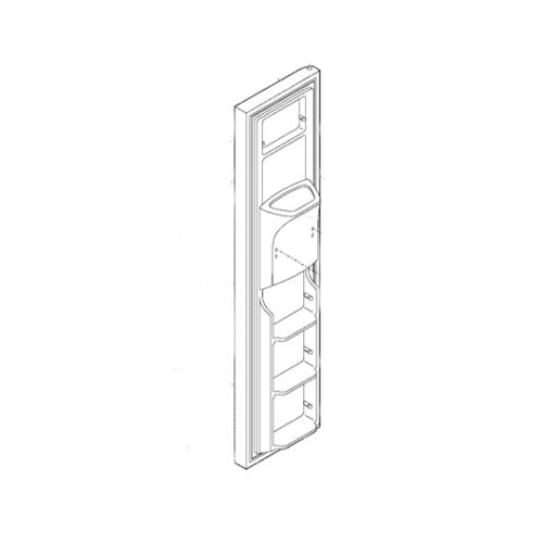 Electrolux Dsp Door-Complete,Smooth - 240451800
