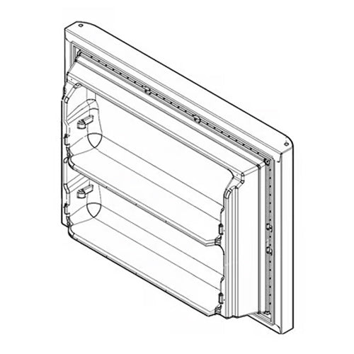 Electrolux Dsp Door,Freez,Black,Comp As - 241798425