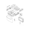 Frigidaire Part# 241987966 Door (OEM)