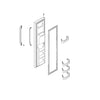 Frigidaire Part# 242026450 Door Assembly (OEM)