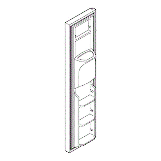 Electrolux Dsp Freez Door,Complete,White - 242026462
