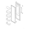Frigidaire Part# 242038807 Door Assembly (OEM)