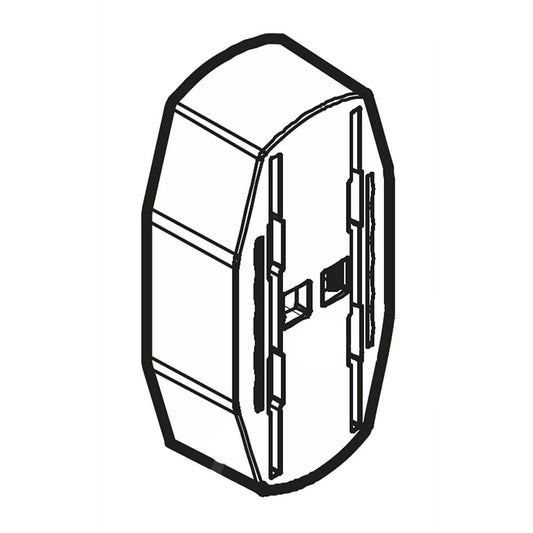 Electrolux Refrigerator Fan Cover - 242294704