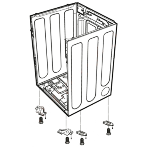 LG Part# ABJ34559252 Cabinet Assembly (OEM)
