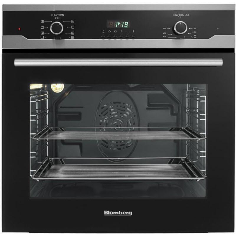 Blomberg 7732187904 24-inch, 2.3 cu. ft. Built-in Single Wall Oven with Convection - Bwos24202Ss