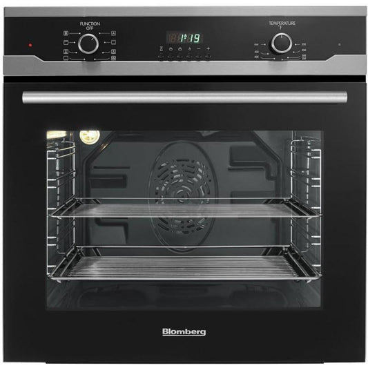 Blomberg 7732187904 24-inch, 2.3 cu. ft. Built-in Single Wall Oven with Convection - Bwos24202Ss