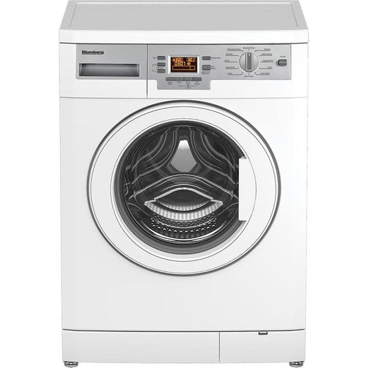 Blomberg 7169581600 Front-load washer features LCD controls, 12 wash programs - Wm77120Nbl01