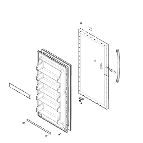 Electrolux Panel-Outer Door,White - 297316734