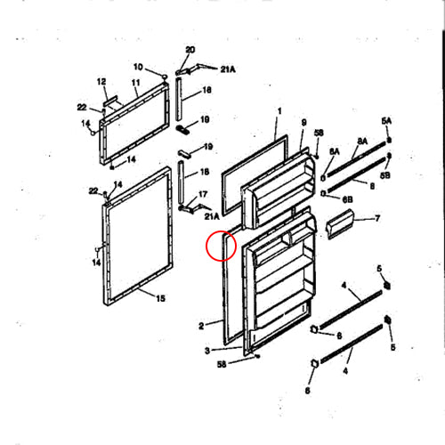 Midea Panel Assembly - 2011330A3904