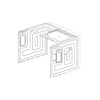 LG Part# 3112W0F050G Flat Case - Genuine OEM
